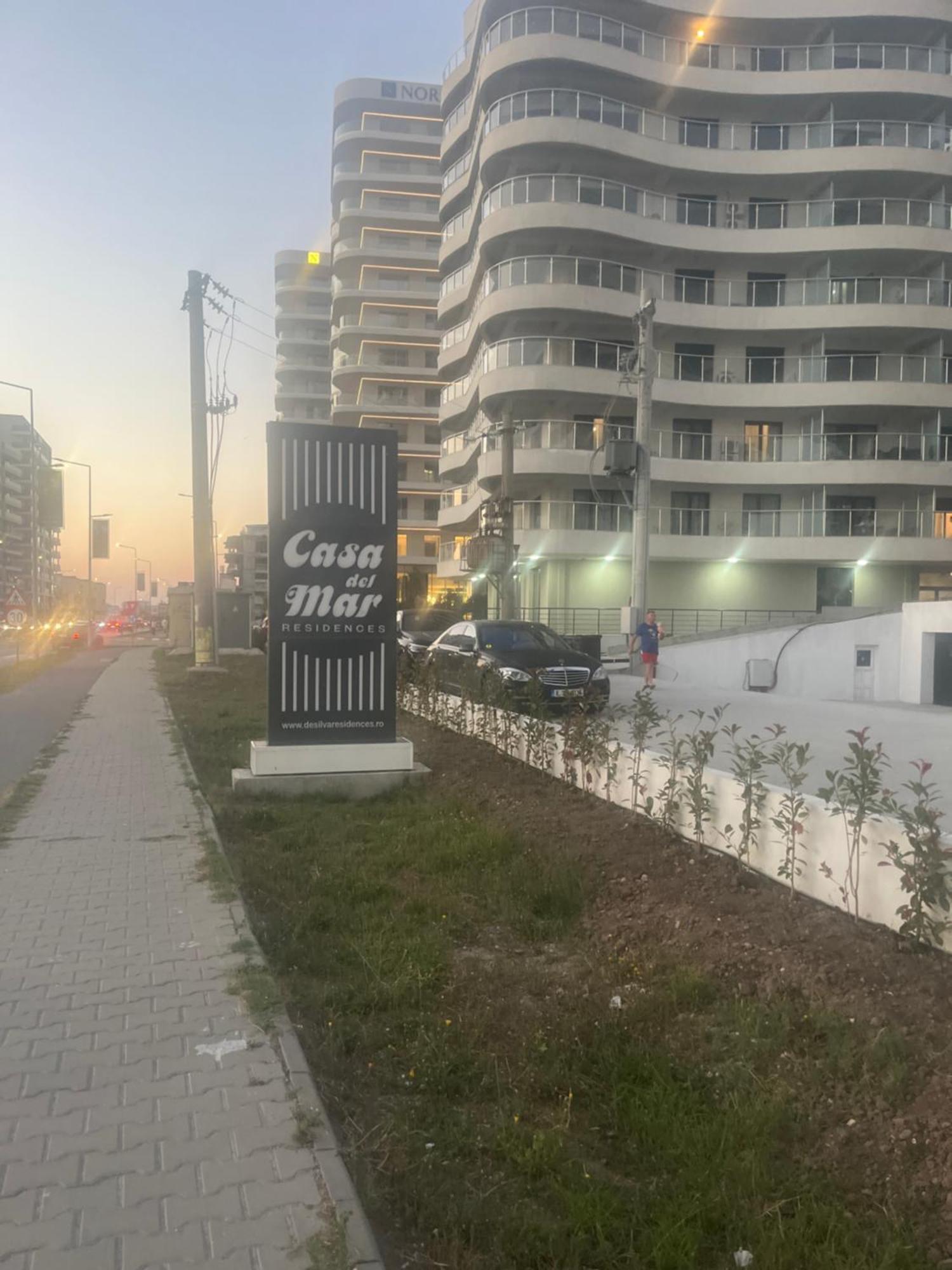 Blue Apartament Mamaia Bagian luar foto